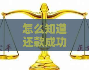 怎么知道还款成功没有信用卡