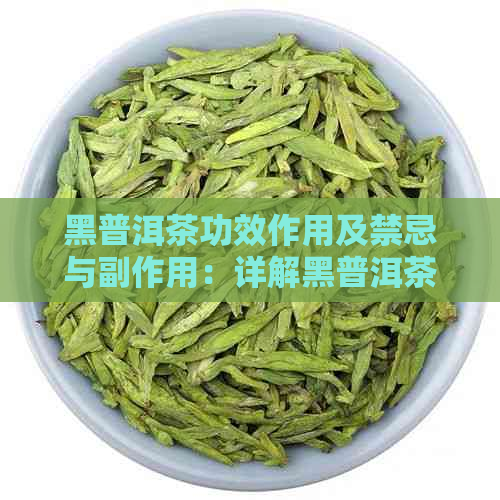 黑普洱茶功效作用及禁忌与副作用：详解黑普洱茶的功效