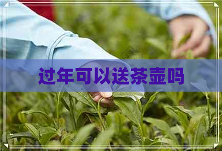 过年可以送茶壶吗