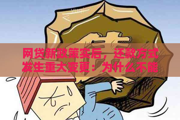 网贷新政策实后，还款方式发生重大变更：为什么不能再进行分期还款？