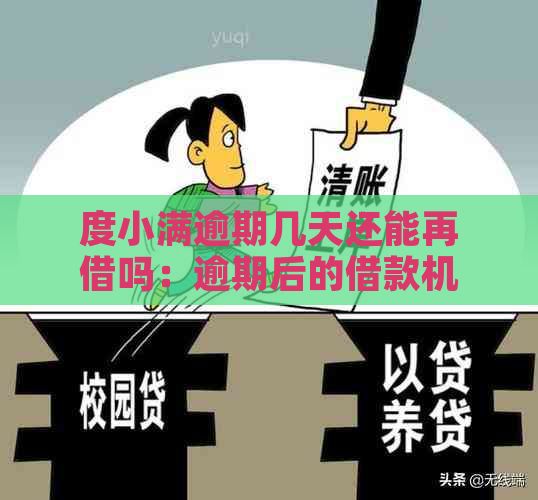 度小满逾期几天还能再借吗：逾期后的借款机会及相关宽限政策