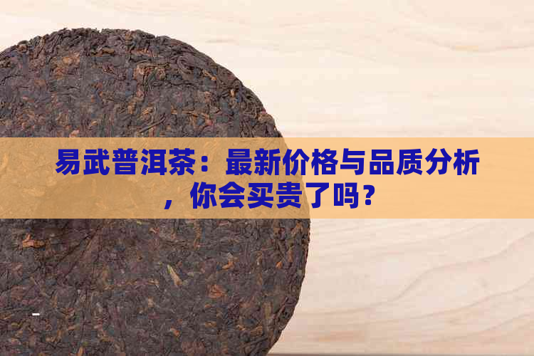 易武普洱茶：最新价格与品质分析，你会买贵了吗？