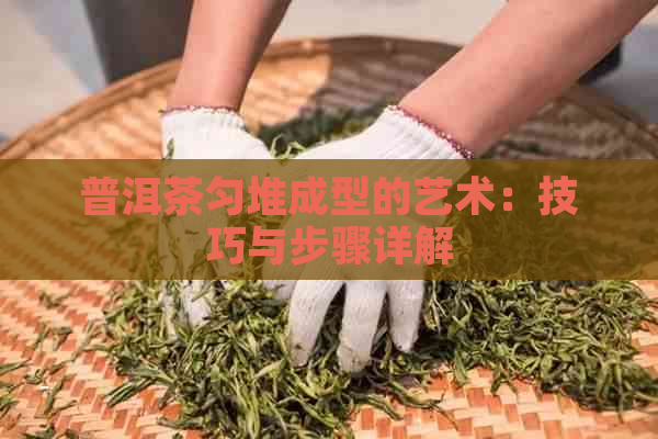 普洱茶匀堆成型的艺术：技巧与步骤详解