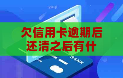 欠信用卡逾期后还清之后有什么危害：专家解答疑问