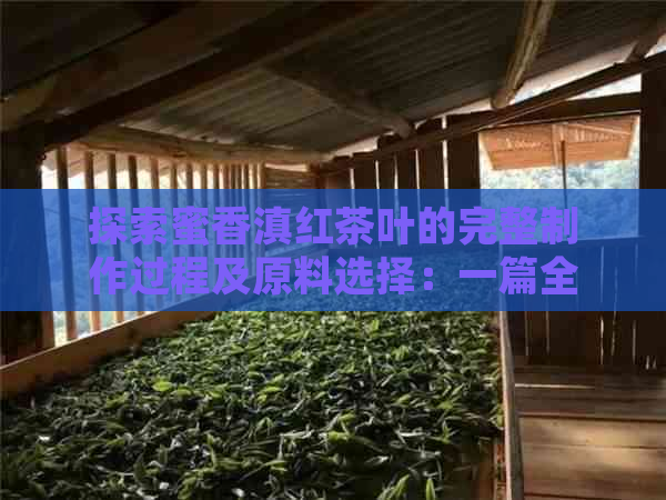 探索蜜香滇红茶叶的完整制作过程及原料选择：一篇全面的茶叶知识文章