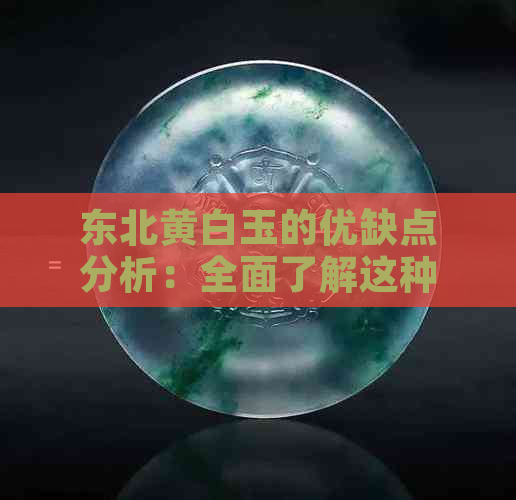 东北黄白玉的优缺点分析：全面了解这种珍贵石材的性能与应用