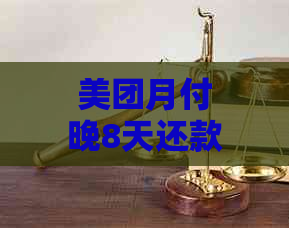 美团月付晚8天还款是否可行？安全性如何？了解全面操作细节及影响