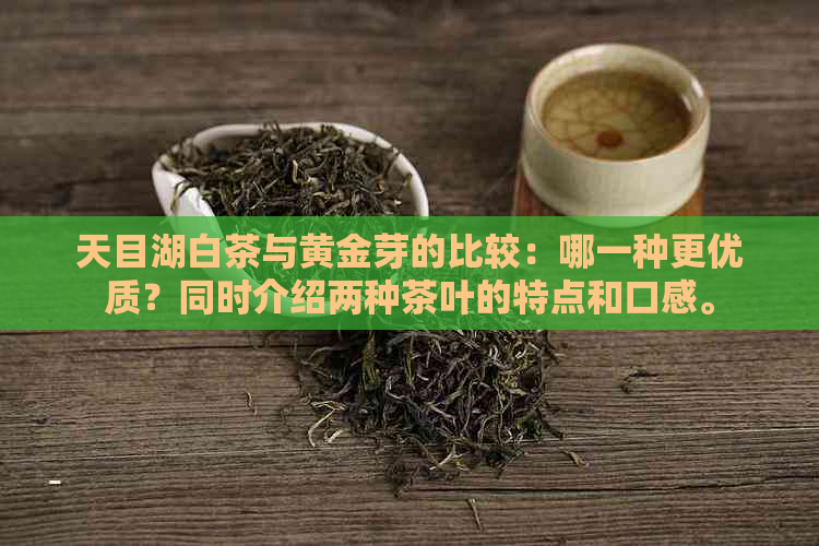 天目湖白茶与黄金芽的比较：哪一种更优质？同时介绍两种茶叶的特点和口感。