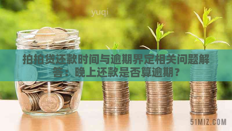 还款时间与逾期界定相关问题解答：晚上还款是否算逾期？