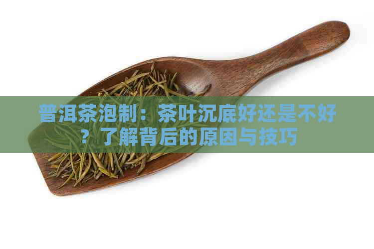 普洱茶泡制：茶叶沉底好还是不好？了解背后的原因与技巧