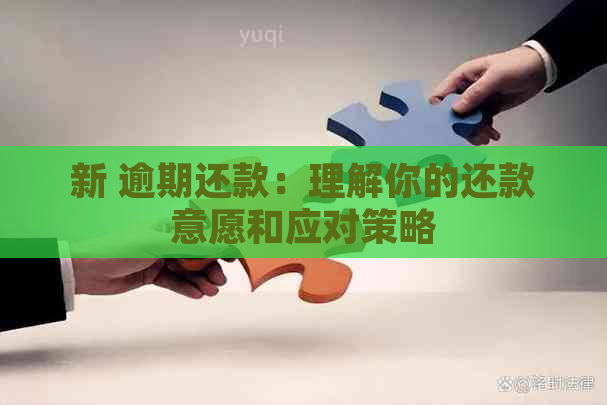 新 逾期还款：理解你的还款意愿和应对策略