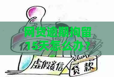 网贷逾期拘留15天怎么办？被拘留后的相关处理及解决策略