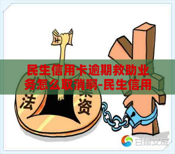 民生信用卡逾期救助业务怎么取消啊-民生信用卡逾期救助业务怎么取消啊