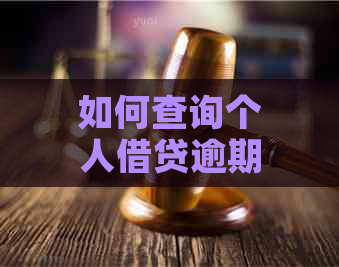 如何查询个人借贷逾期记录及相关操作指南