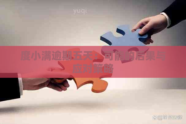 度小满逾期五天：可能的后果与应对策略