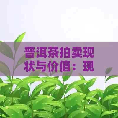 普洱茶拍卖现状与价值：现在普洱茶能拍卖吗？多少钱？更高价是多少？