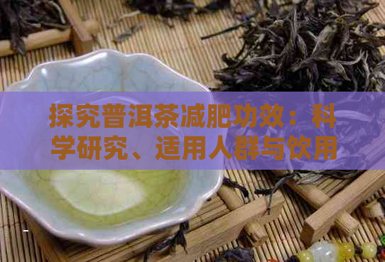 探究普洱茶减肥功效：科学研究、适用人群与饮用方法全面解析