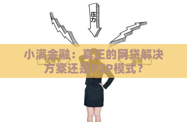 小满金融：真正的网贷解决方案还是P2P模式？