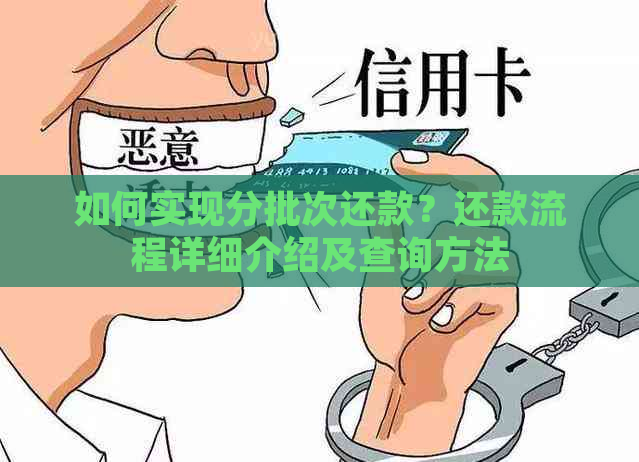 如何实现分批次还款？还款流程详细介绍及查询方法