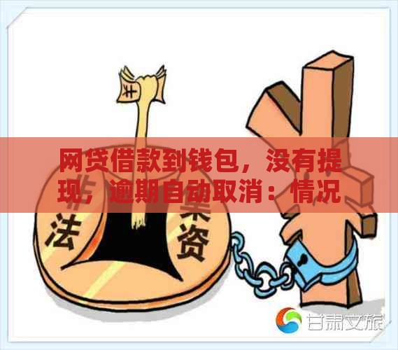 网贷借款到钱包，没有提现，逾期自动取消：情况与后果