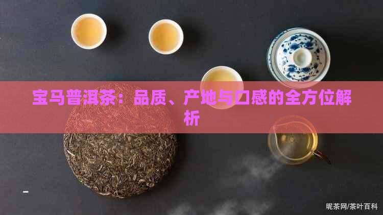 宝马普洱茶：品质、产地与口感的全方位解析