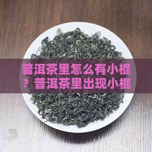 普洱茶里怎么有小棍？普洱茶里出现小棍状物体的原因是什么？