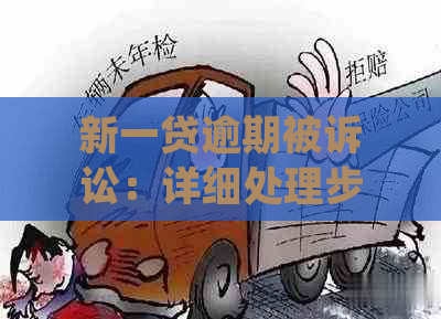 新一贷逾期被诉讼：详细处理步骤与应对策略，助您解决金融纠纷