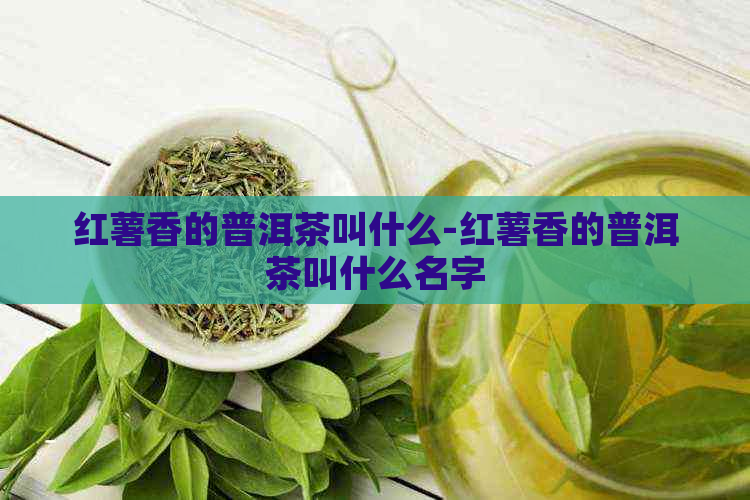 红薯香的普洱茶叫什么-红薯香的普洱茶叫什么名字