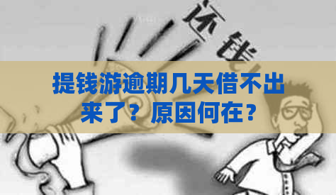 提钱游逾期几天借不出来了？原因何在？