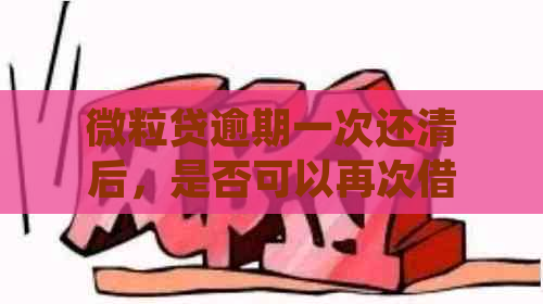 微粒贷逾期一次还清后，是否可以再次借贷？了解详细规定和条件