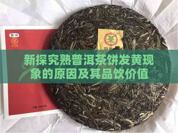 新探究熟普洱茶饼发黄现象的原因及其品饮价值