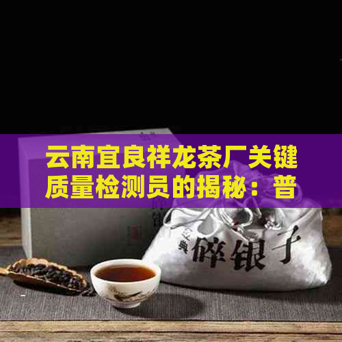 云南宜良祥龙茶厂关键质量检测员的揭秘：普洱茶产业中的专业守护者