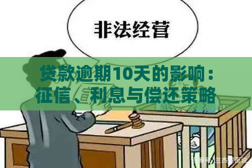 贷款逾期10天的影响：、利息与偿还策略全面剖析