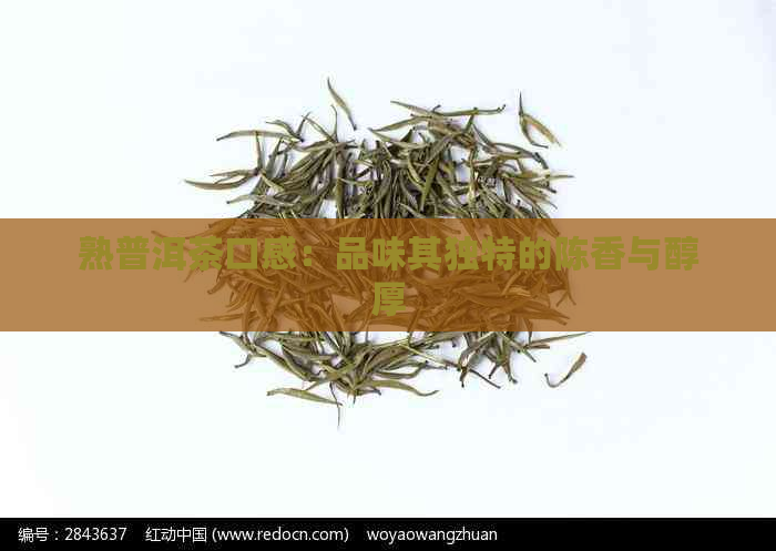 熟普洱茶口感：品味其独特的陈香与醇厚