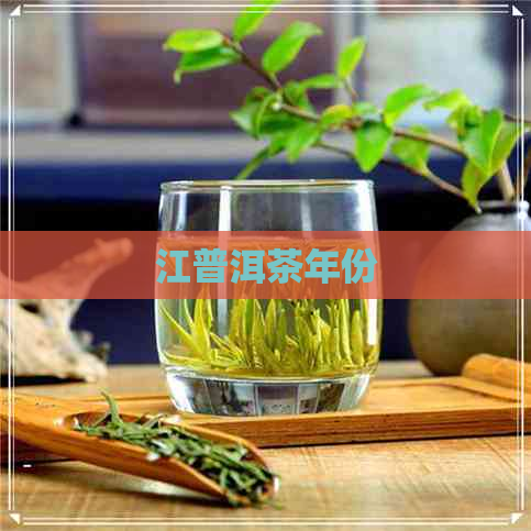 江普洱茶年份