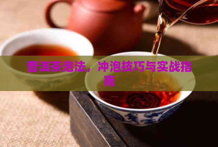 普洱茶泡法，冲泡技巧与实战指南