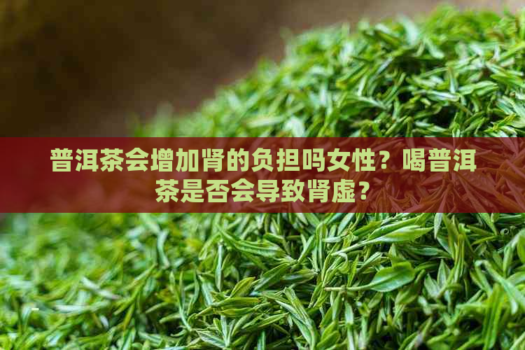 普洱茶会增加肾的负担吗女性？喝普洱茶是否会导致肾虚？