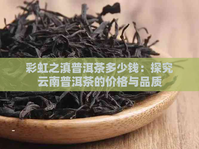 彩虹之滇普洱茶多少钱：探究云南普洱茶的价格与品质