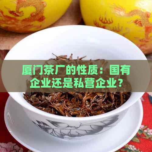 厦门茶厂的性质：国有企业还是私营企业？