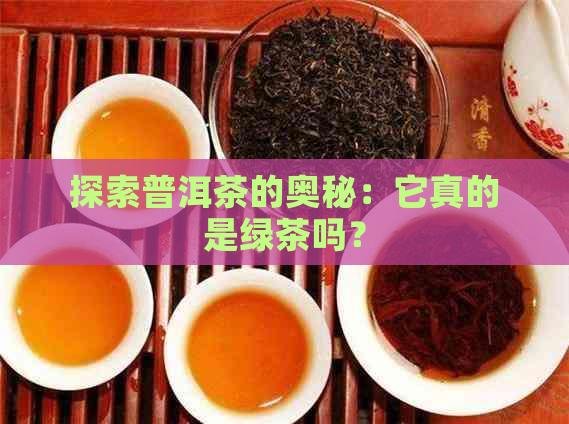 探索普洱茶的奥秘：它真的是绿茶吗？