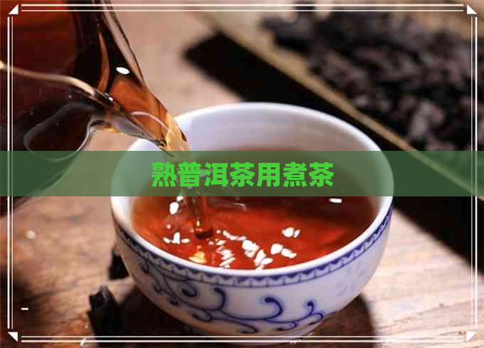 熟普洱茶用煮茶