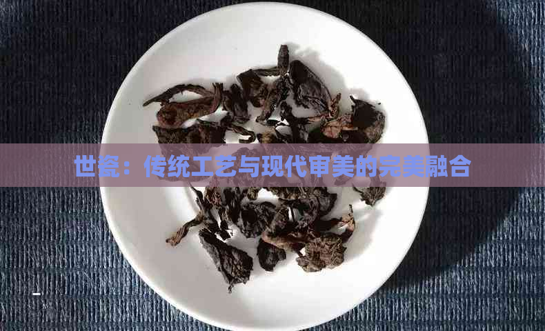 世瓷：传统工艺与现代审美的完美融合