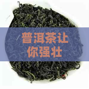 普洱茶让你强壮