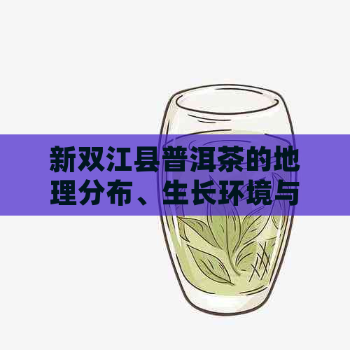 新双江县普洱茶的地理分布、生长环境与独特风味特征分析