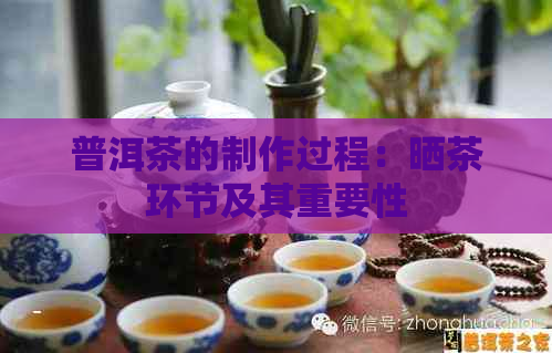 普洱茶的制作过程：晒茶环节及其重要性