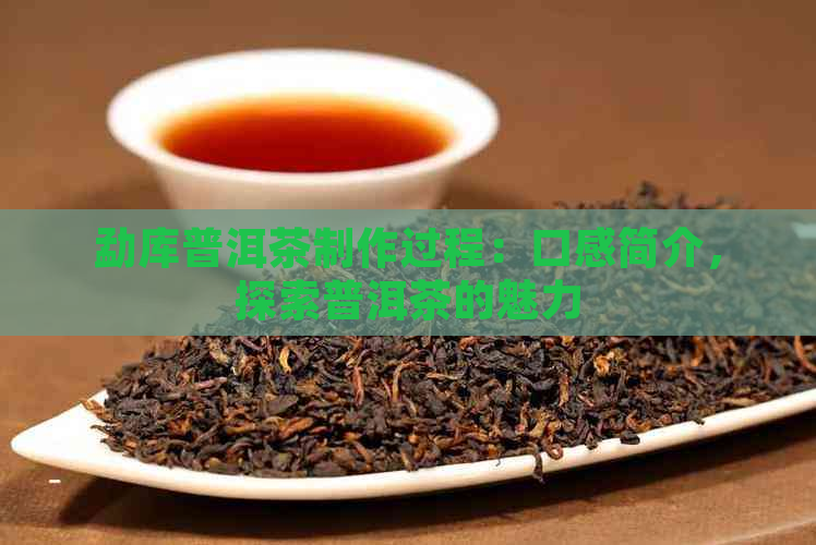 勐库普洱茶制作过程：口感简介，探索普洱茶的魅力