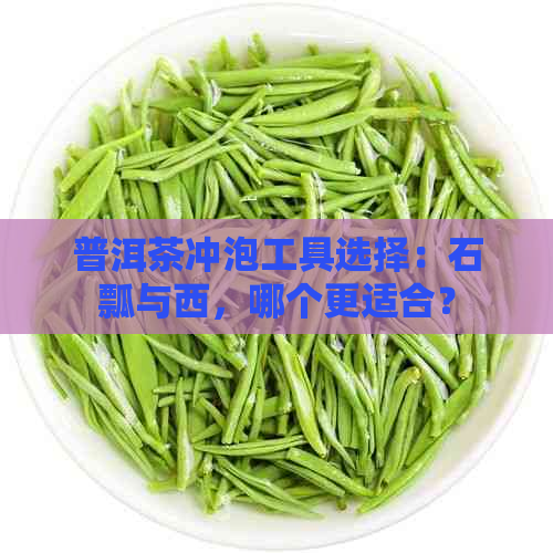 普洱茶冲泡工具选择：石瓢与西，哪个更适合？