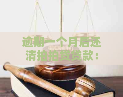 逾期一个月后还清贷款：会对个人信用记录造成影响吗？