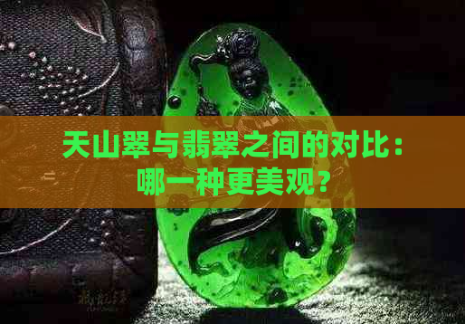 天山翠与翡翠之间的对比：哪一种更美观？