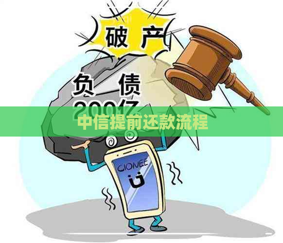 中信提前还款流程